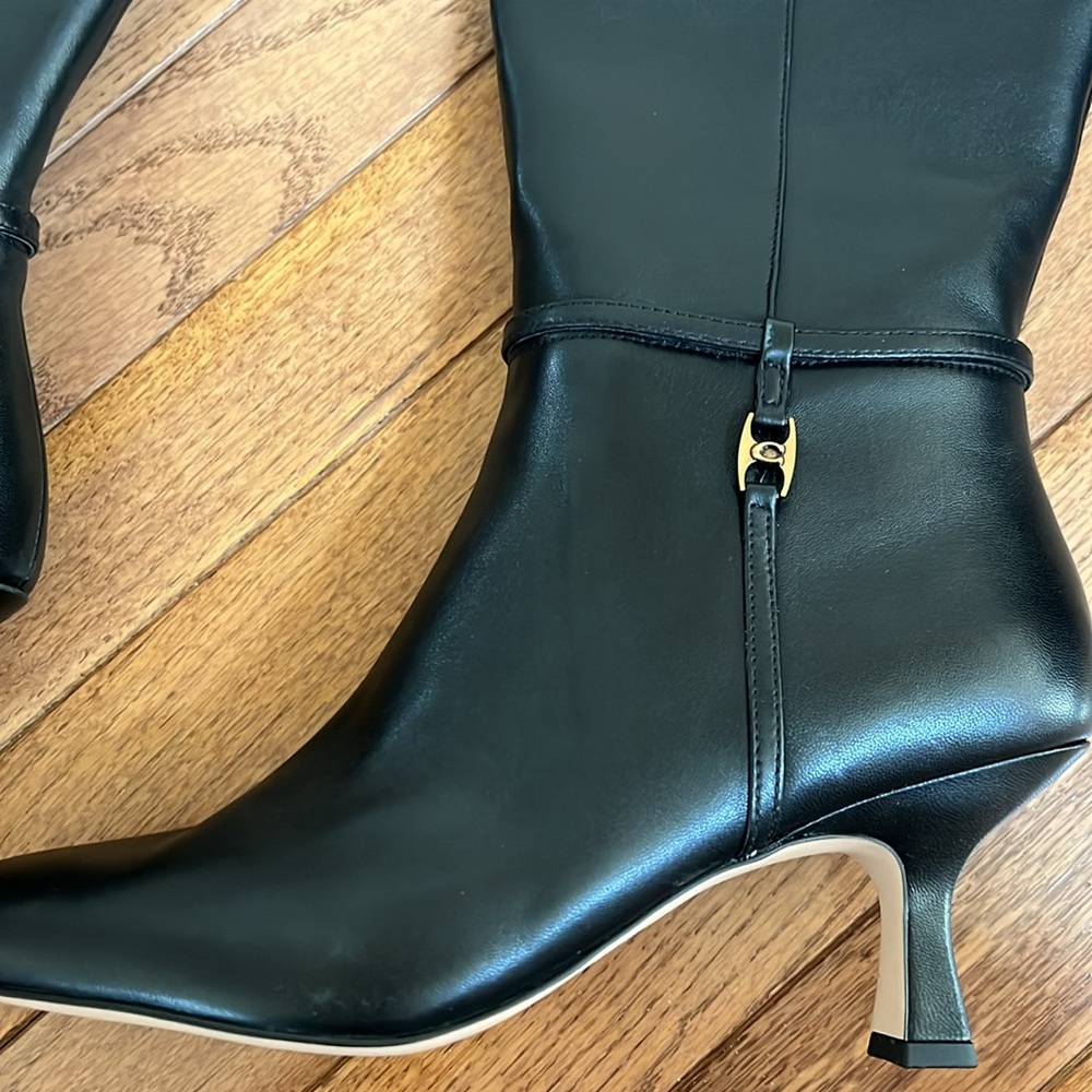 COACH Women's Raquel Sue Il Calf Boots - Picture 3 of 14